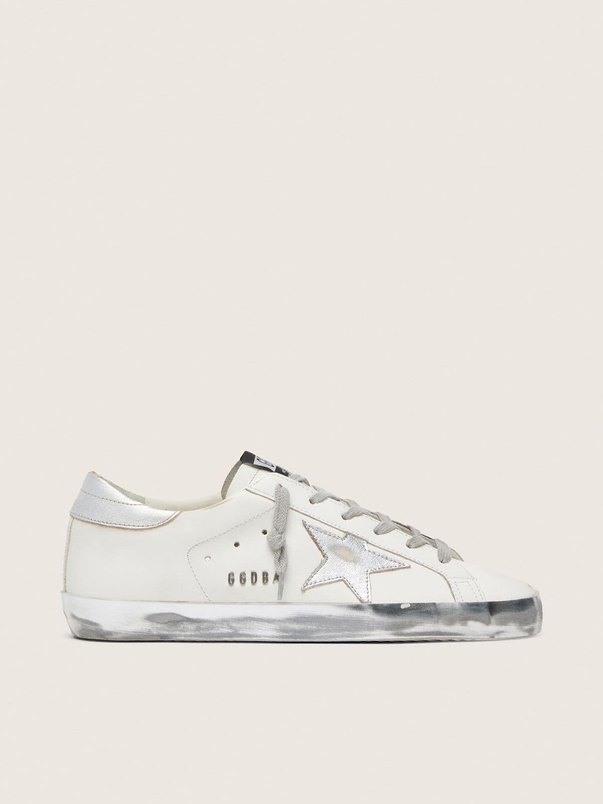 Golden Goose superstar White & Silver Star Sneakers
