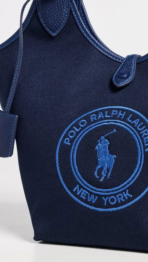 Polo Ralph Lauren Polo Play Logo Canvas Tote