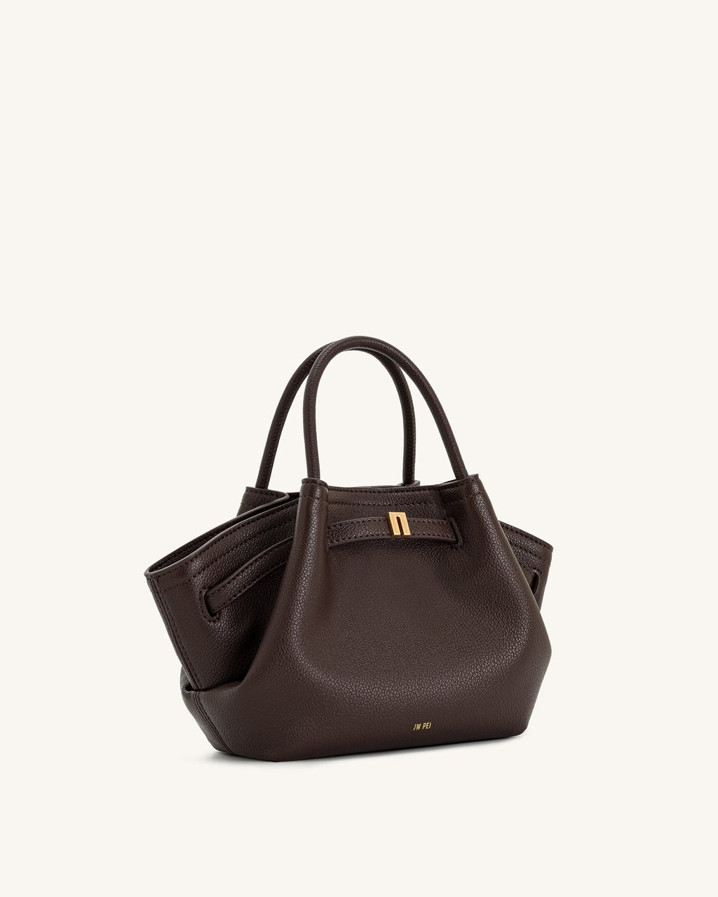 JW PEI Hana Mini Tote Bag – Dark Brown