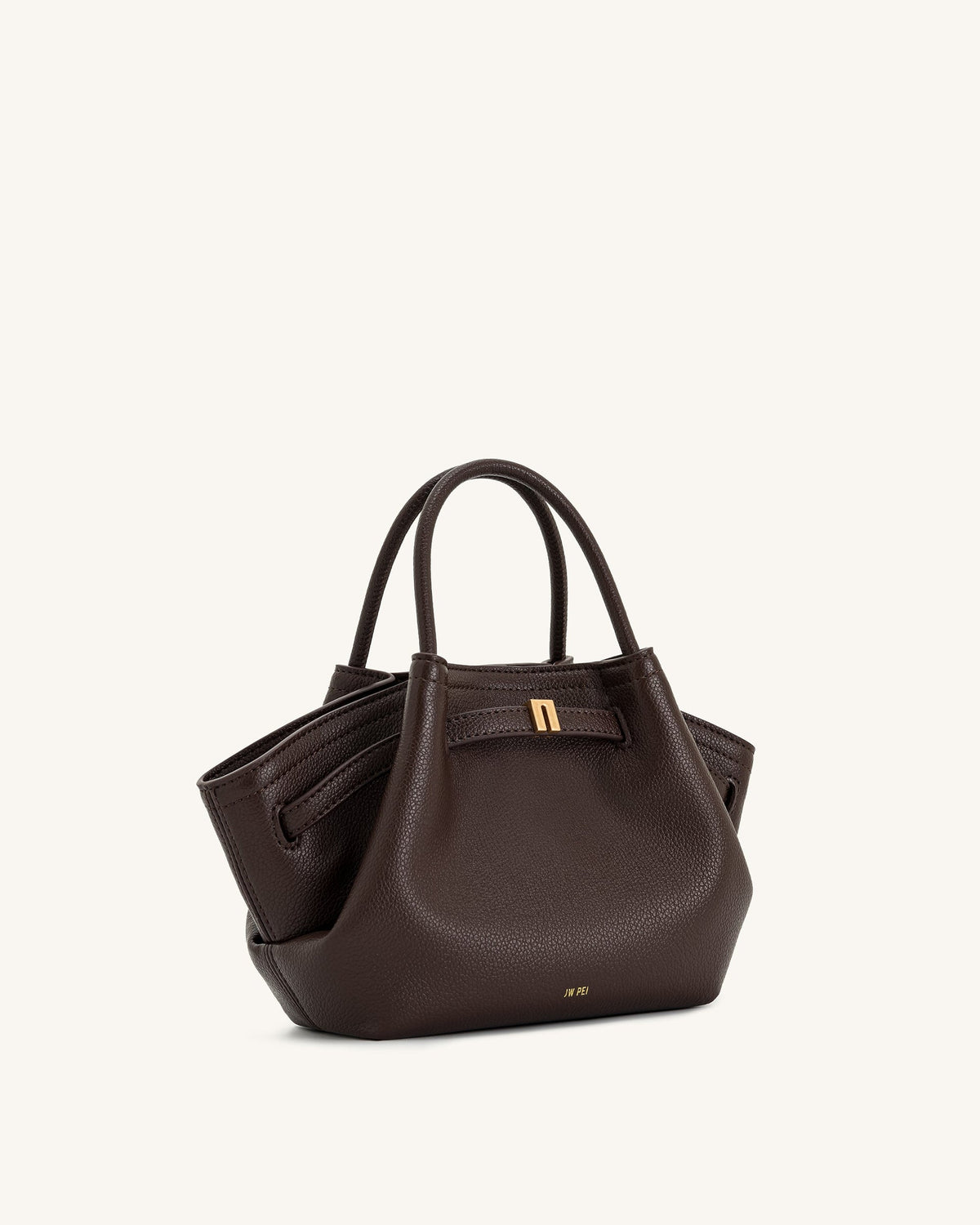 JW PEI Hana Mini Tote Bag – Dark Brown