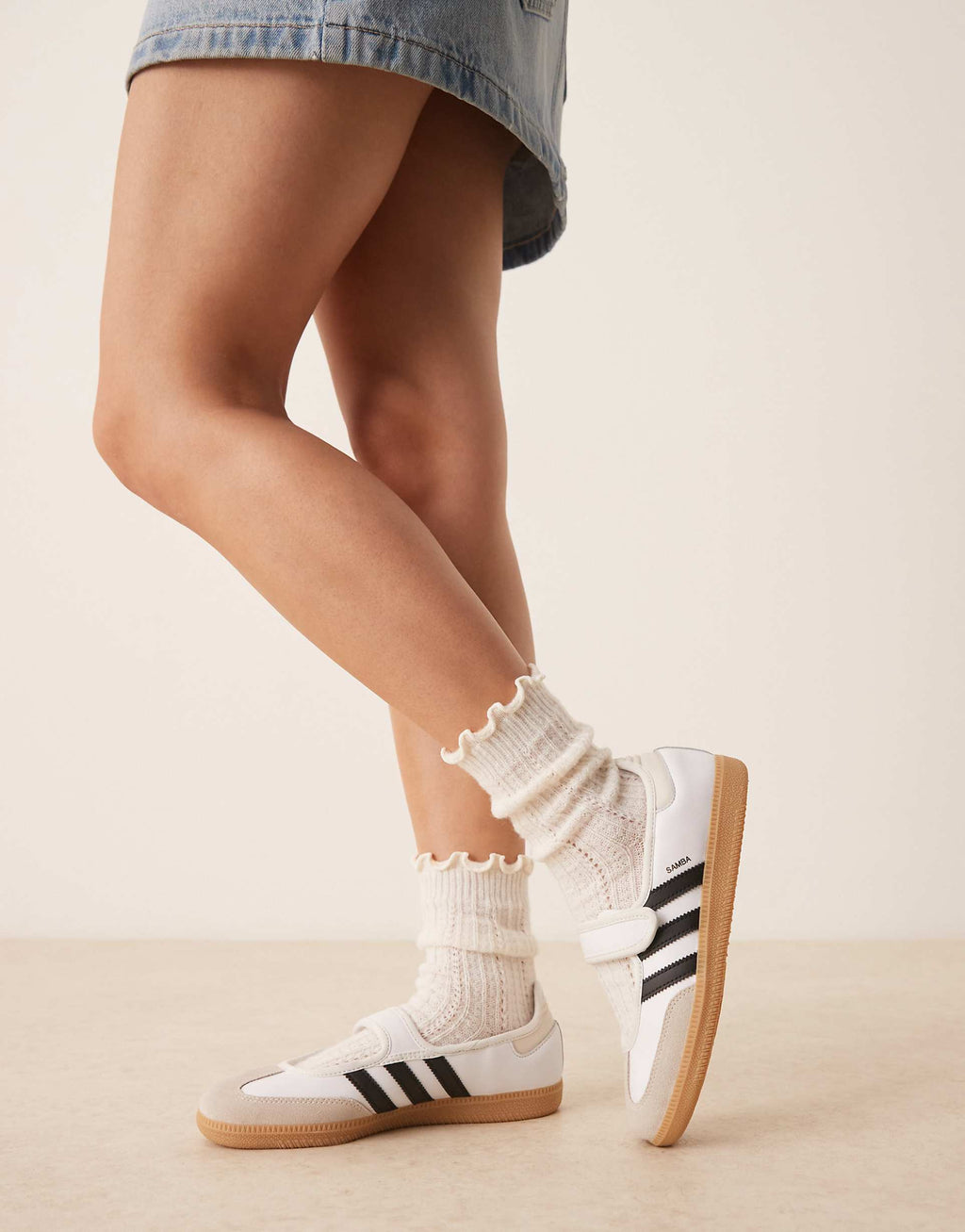 adidas Samba Jane – Cream White / Black