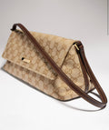 Gucci Madison Medium Shoulder Bag in Sand and Brown GG Canvas