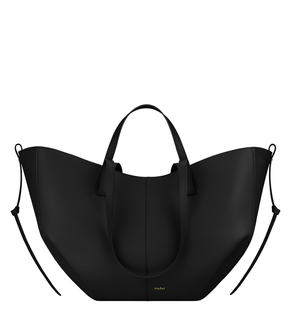 Polène Cyme Tote – Textured Black