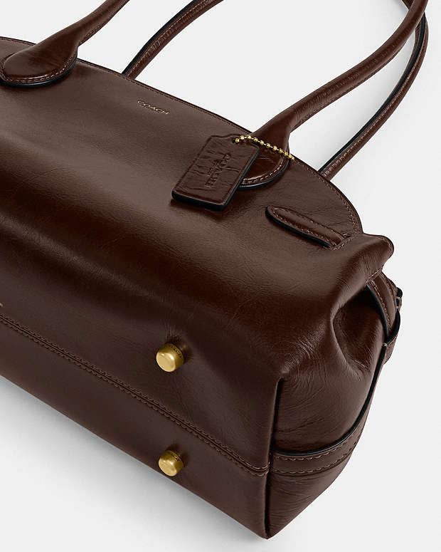 Coach Empire Carryall Bag 34 in Maple Glazed Leather