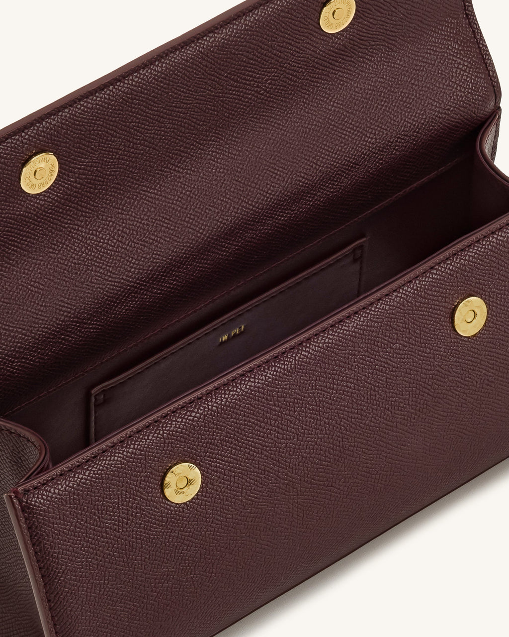 JW PEI Elise Top Handle Bag – Deep Burgundy