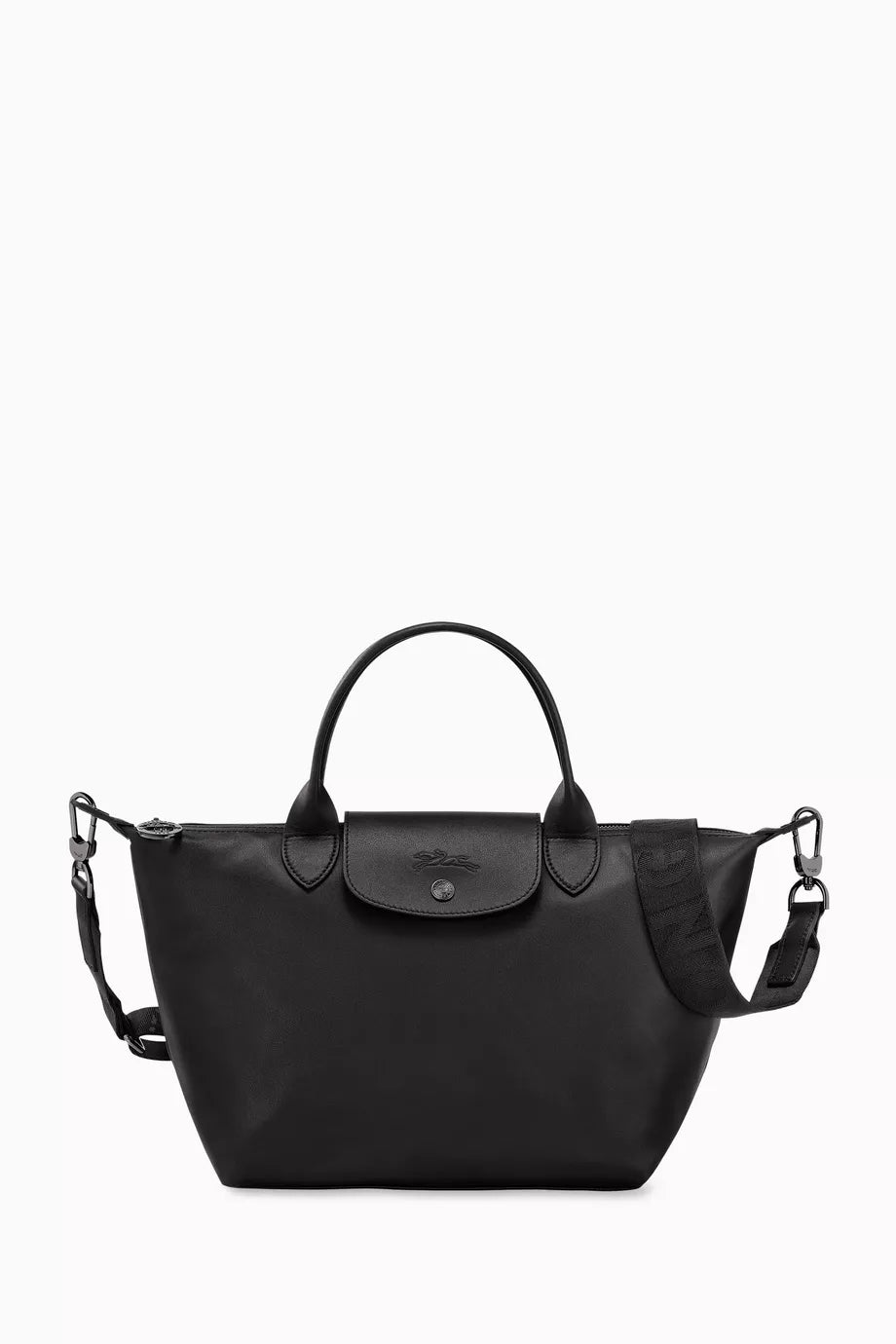 Longchamp Le Pliage Xtra XS Handbag – Black Leather
