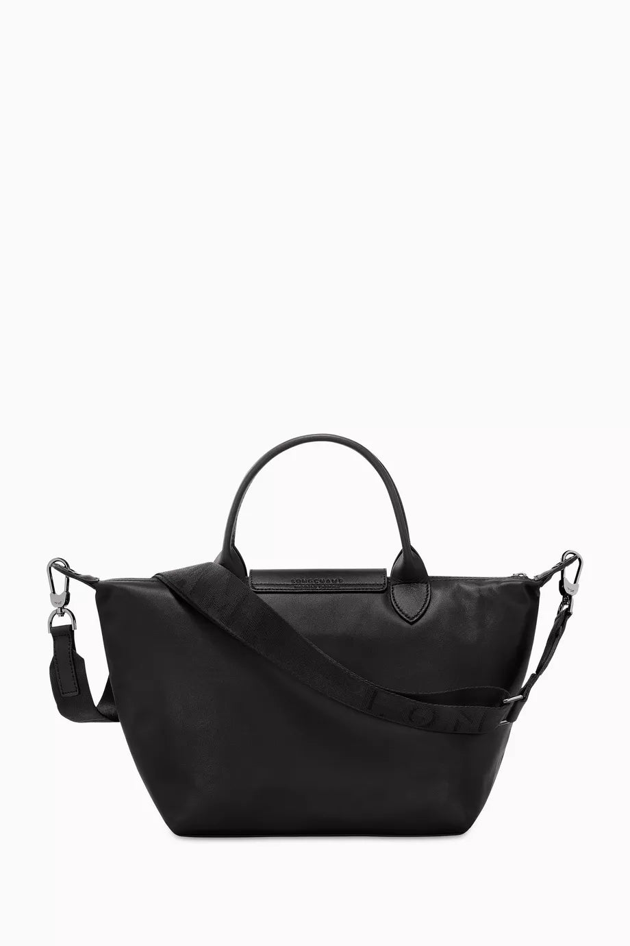 Longchamp Le Pliage Xtra XS Handbag – Black Leather