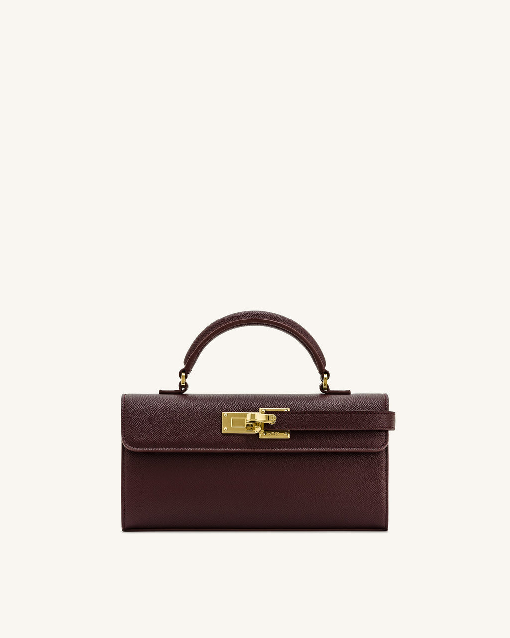 JW PEI Elise Top Handle Bag – Deep Burgundy